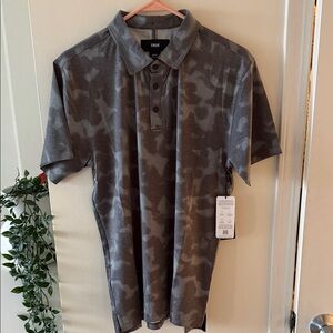 Gray Camouflage Men's Shirt
